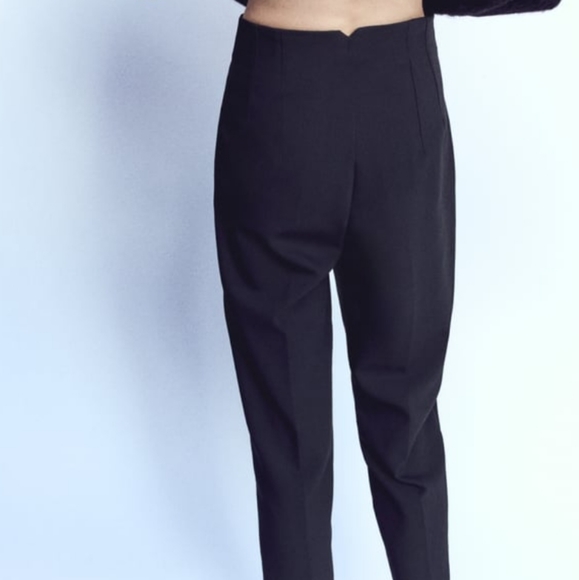 Zara High waisted pants size-Small Black Leather Effect 🔥 - Picture 10 of 14